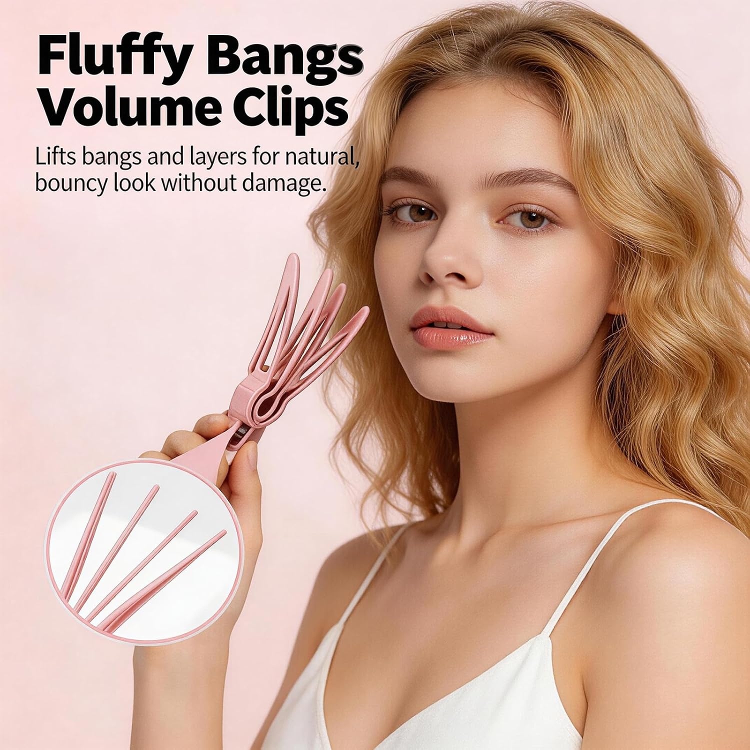 6 Pcs Hair Volume Clip, Root Lifting Hair Clips, 3-Color Sectioning Clips, Hair Styling Tools for Root Fluff, Blow-Drying, Salon & Home Use, Hair Accessories for Fluffy Hairstyle Creation image 5