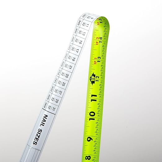 Komelon Cinta Métrica 25 pies Hi-Vis Speedmark con Cierre Automático miniatura 4