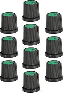 10pz 6mm potenziometro manopole controllo per chitarra elettrica Volume