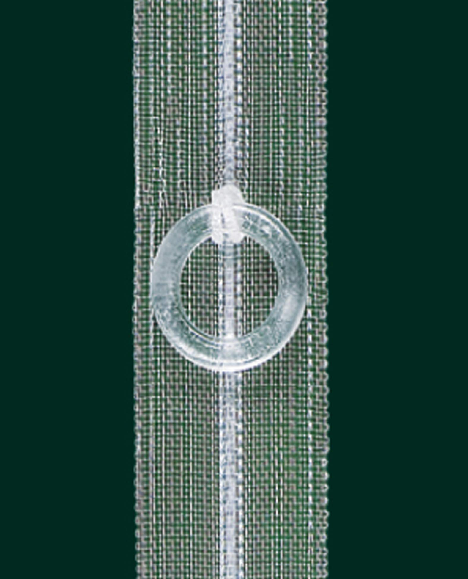 Ruther & Einenkel Ringband, 15 mm, volltransparent/Aufmachung 25 m