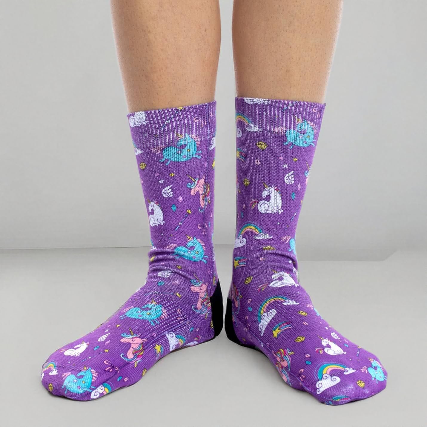 Good Luck Sock Women's Unicorn & Fairies Socks, Adult - Image 4