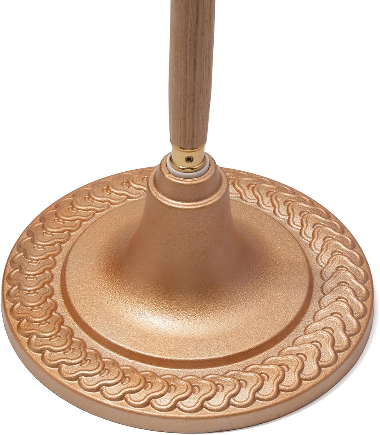 FRF FLAG Gold Brass Pointed Bottom Ferrules, Bottom Replacement Spike for Traditional Military Guidon Pole (Fits 1 Inch FlagPole)