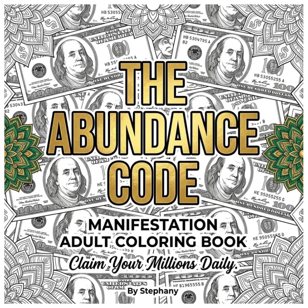 Manifestation Adult Coloring Book