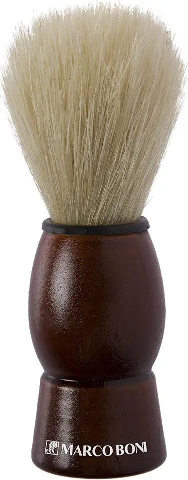 Marco Boni Pincel De Barba Grande Cerdas Mistas Cabo Em Madeira 1385B Mogno 1 Unidade
