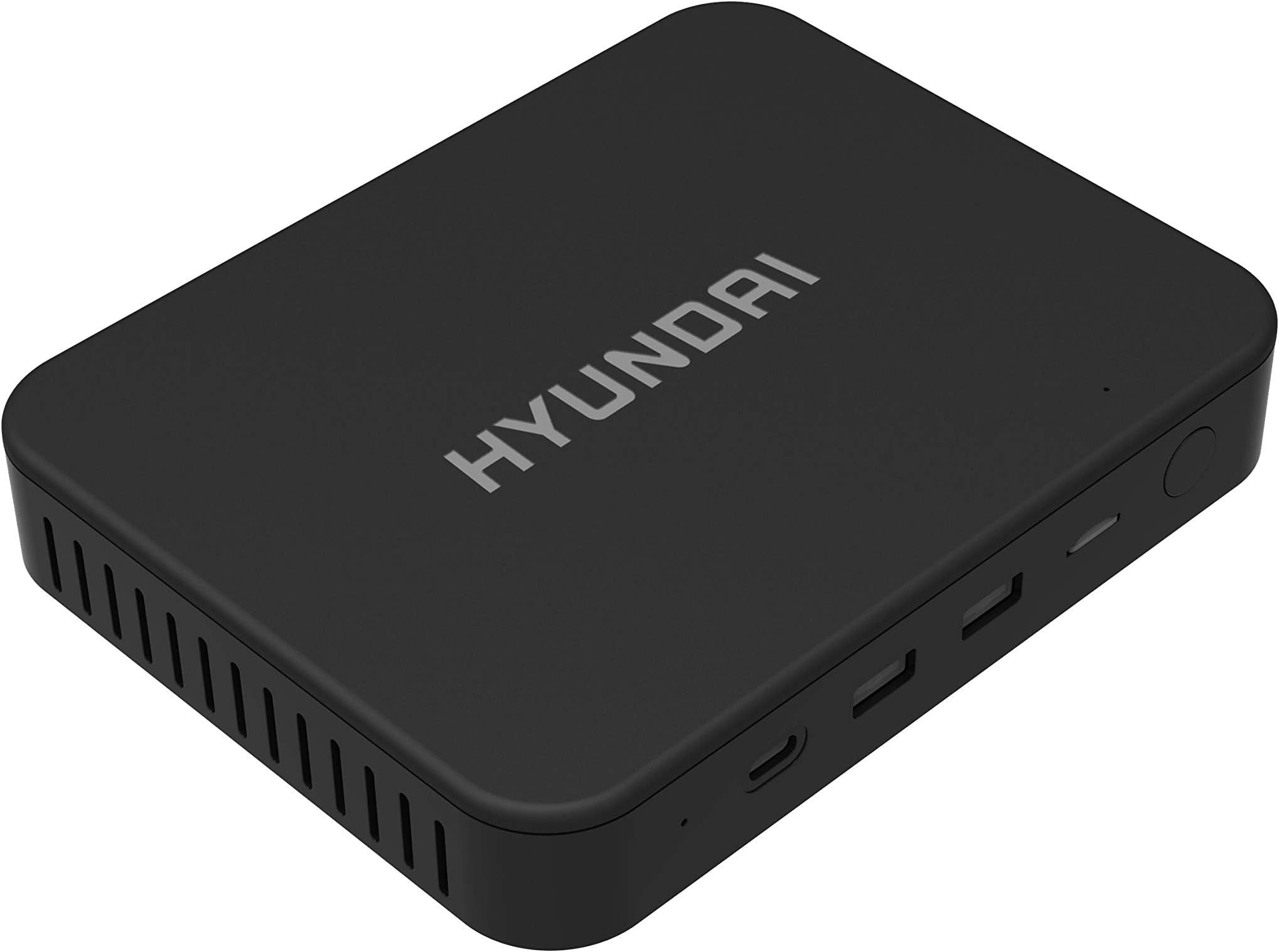 HYUNDAI Business Mini PC 4GB RAM & 64GB SSD & Intel N4020 - Small, Portable and Compact PC Expandable Storage with MicroSD, USB-C, Windows 10 Pro, HDMI & VGA Ports, and Vesa Mount - HTN4020MPC