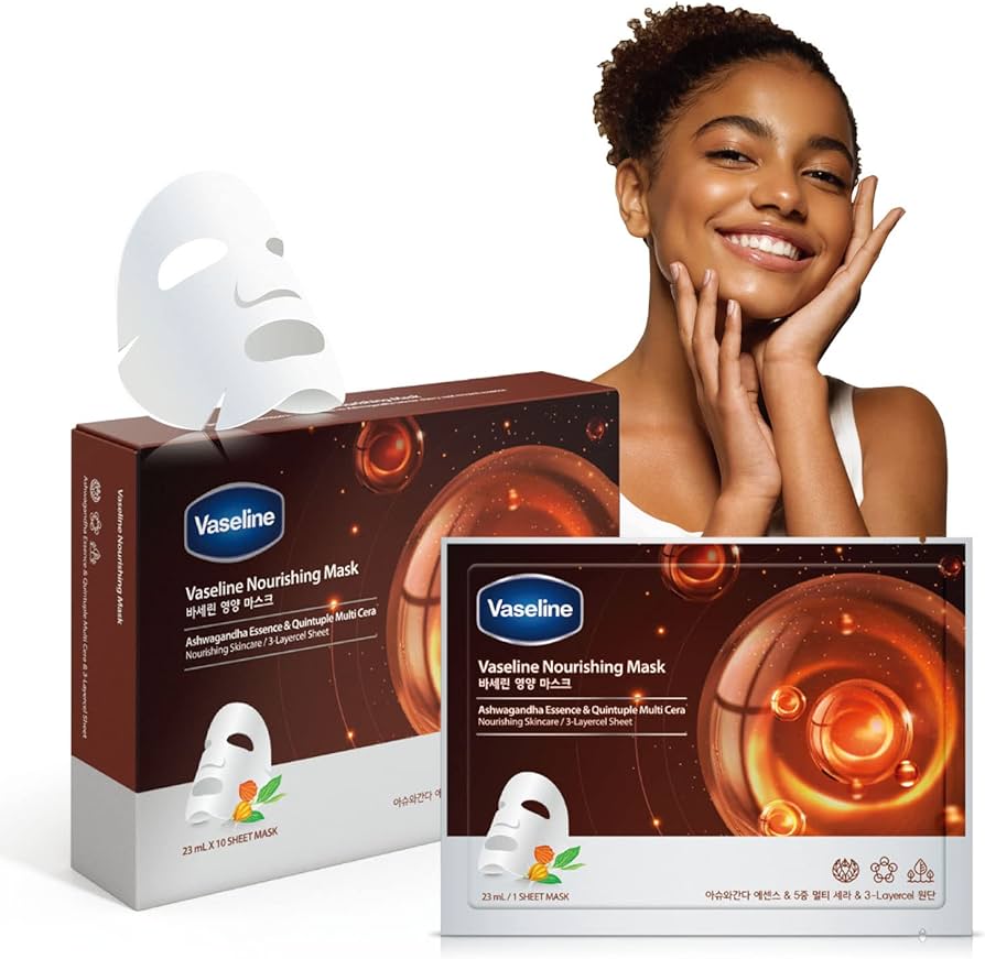 Amazon.co.jp: Vaseline ヴァセリンNマスク 1枚入 : ビューティー