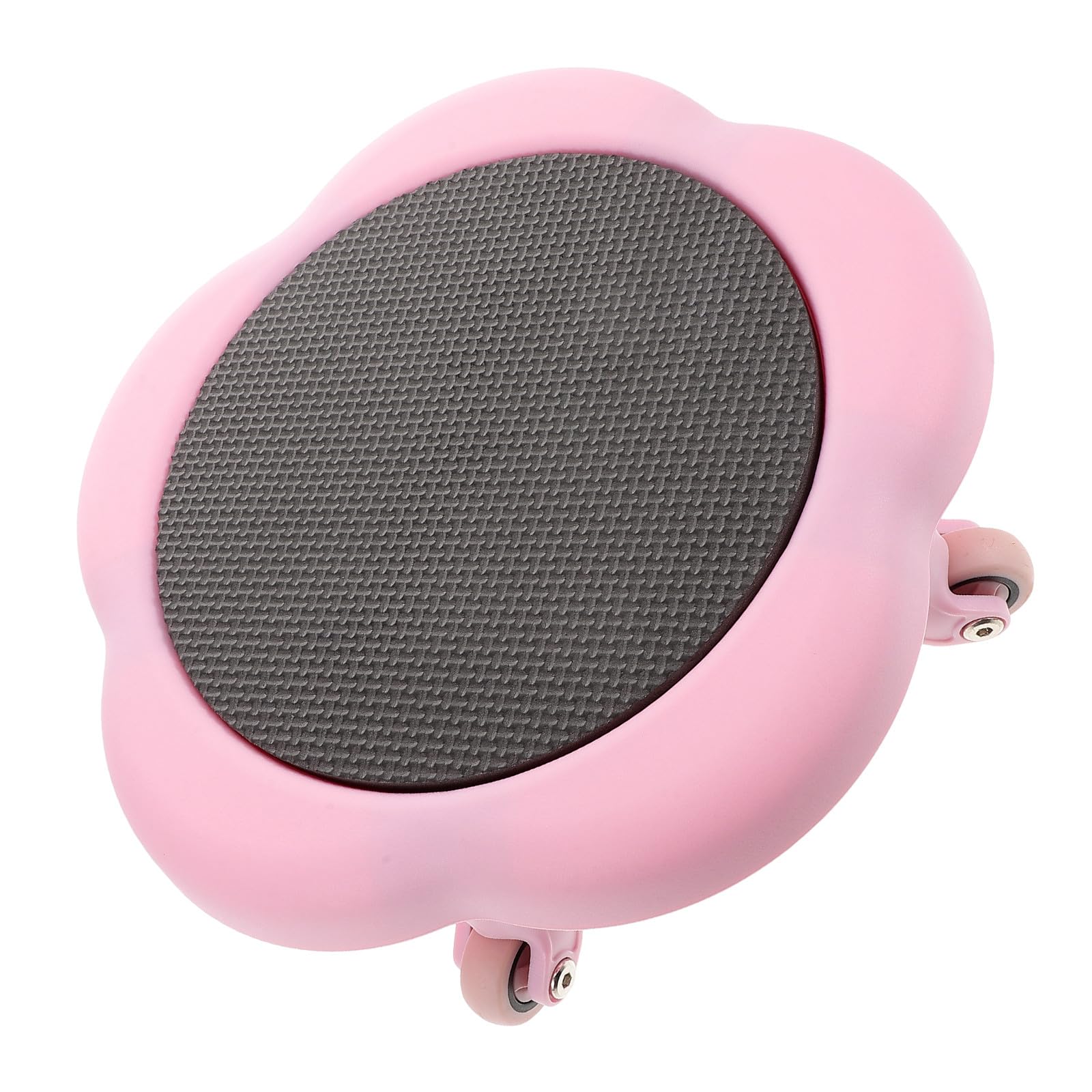 Toyvian Disco Deslizante de Pilates con Cinco Ruedas en Forma de Flor para Entrenamiento Abdominal Estable, Material Plástico Adecuado para Ejercicios en Casa y Fortalecimiento del Core