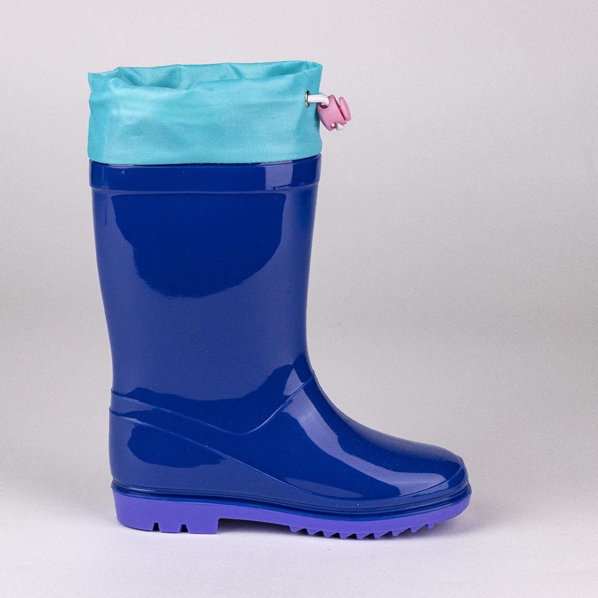 STITCH Stivali da Acqua per Bambini Blu, Taglia Calzature 27