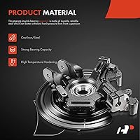 Vista 4 de A-Premium Conjunto de cubo de cojinete de rueda y nudillo de dirección trasero izquierdo compatible con Ford Explorer 2002-2005, Explorer