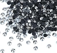 Vista 170 de 1440 piezas de diamantes de imitación termoadhesivos SS20 color púrpura2 con parte posterior plana, gemas de cristal de vidrio para ropa, camisas