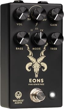 Walrus Audio Eons Five-State Fuzz Pedal, Black