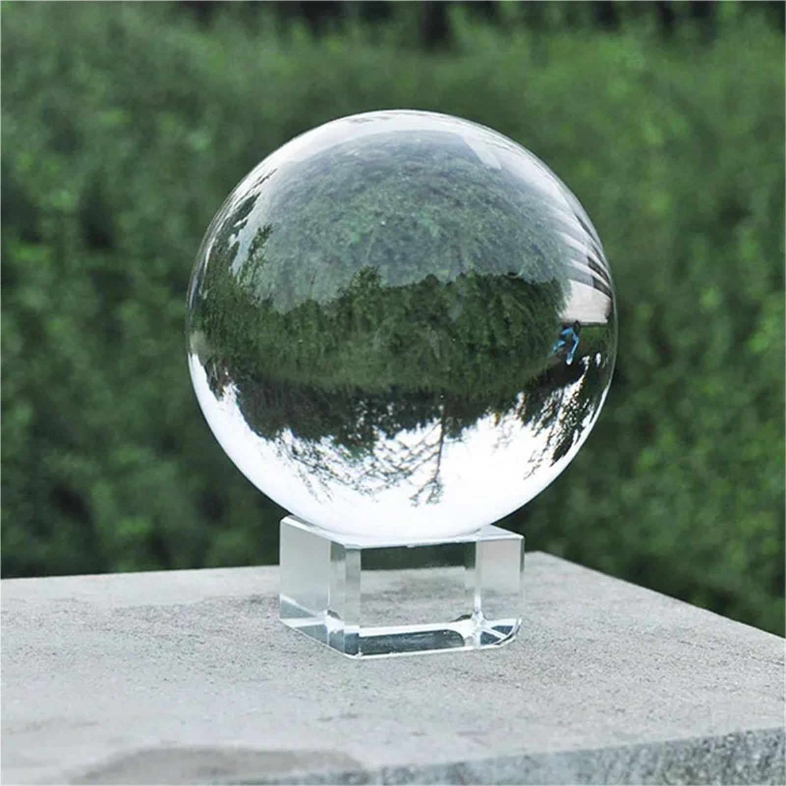 Dekorative Kristallkugeln Klare 120 mm/150 mm/180 mm/200 mm Glaskugeln, Dekor, Kristallkugel, Feng Shui-Kugeln, Briefbeschwerer, Heimdekoration, modernes Zubehör Für Die Heimdekoration(180mm,No base)