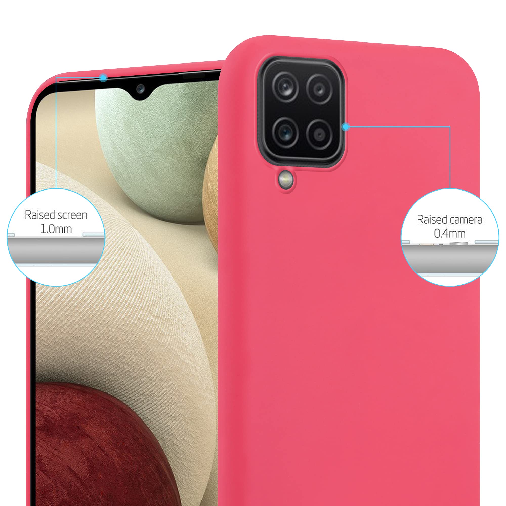 Cadorabo Custodia per Huawei P40 in CANDY BLU - Morbida Cover Protettiva Sottile di Silicone TPU con Bordo Protezione - Ultra Slim Case Antiurto Gel Back Bumper Guscio