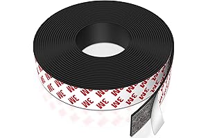 Premium 1" Wide x 15 ft Magnetic Tape Roll Adhesive Backing for Crafts & Organization