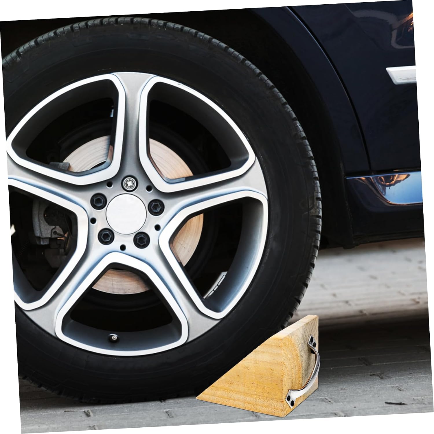 Portable Trailer Block Rv Step Stabilizer Wheel Chocks for Camper Wooden Wheel Chocks Non Slip Design for Safe Parking