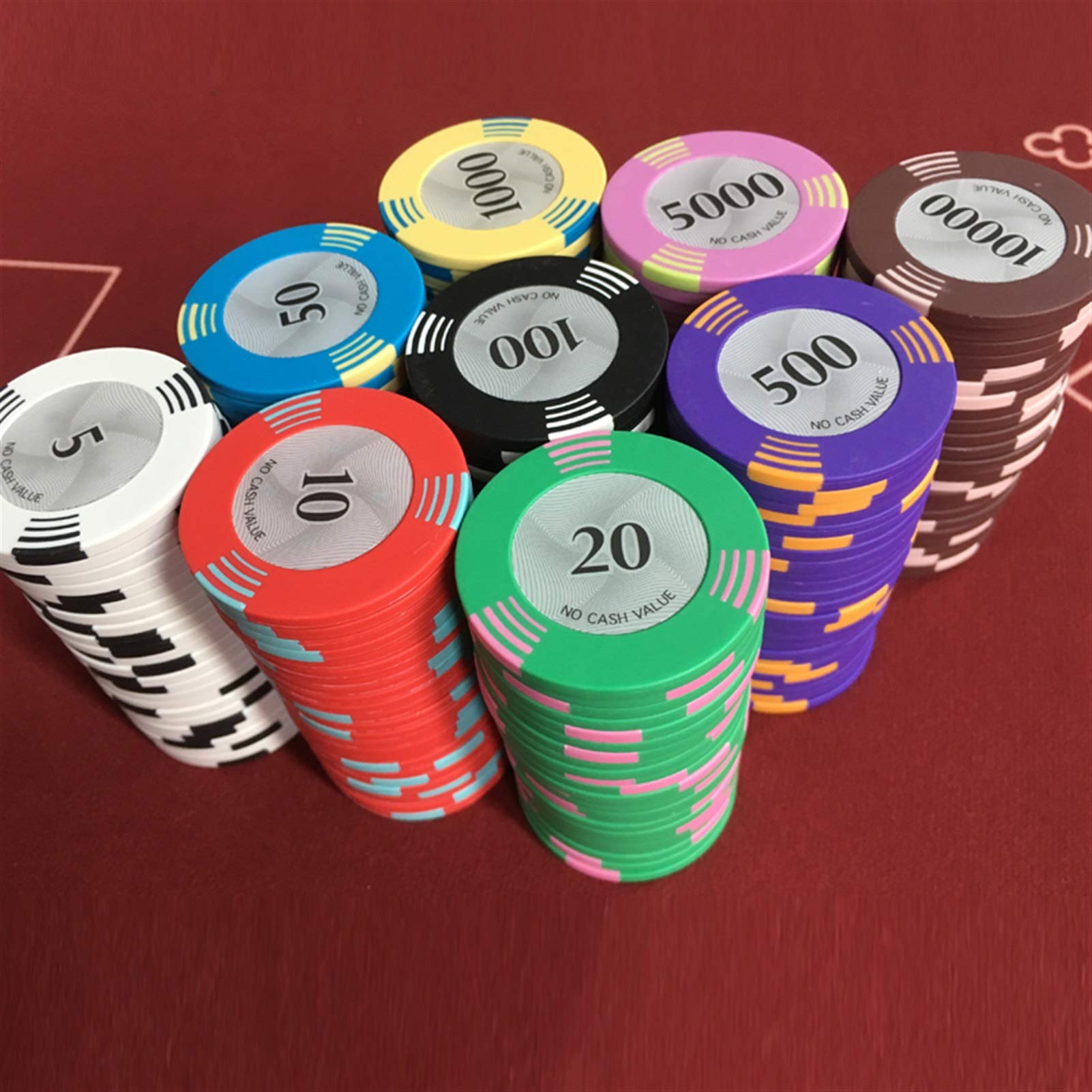 ☆1円スタート☆】ポーカー バカラ カジノ コイン チップ トランプ ボード ゲーム アクリルケース付