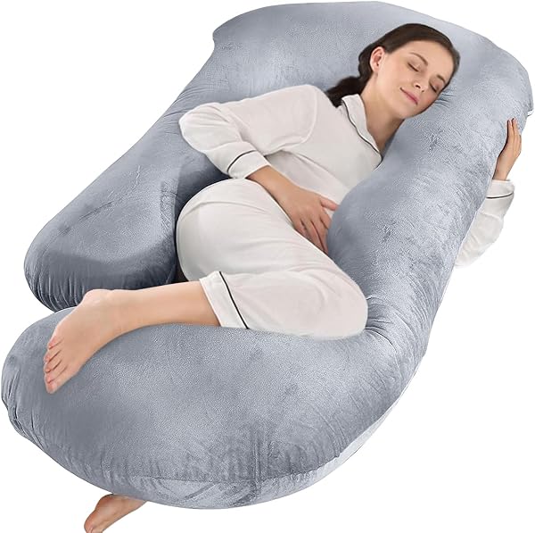 QZTHOU U V C Shaped Pregnancy Pillow for Comprehensive Support