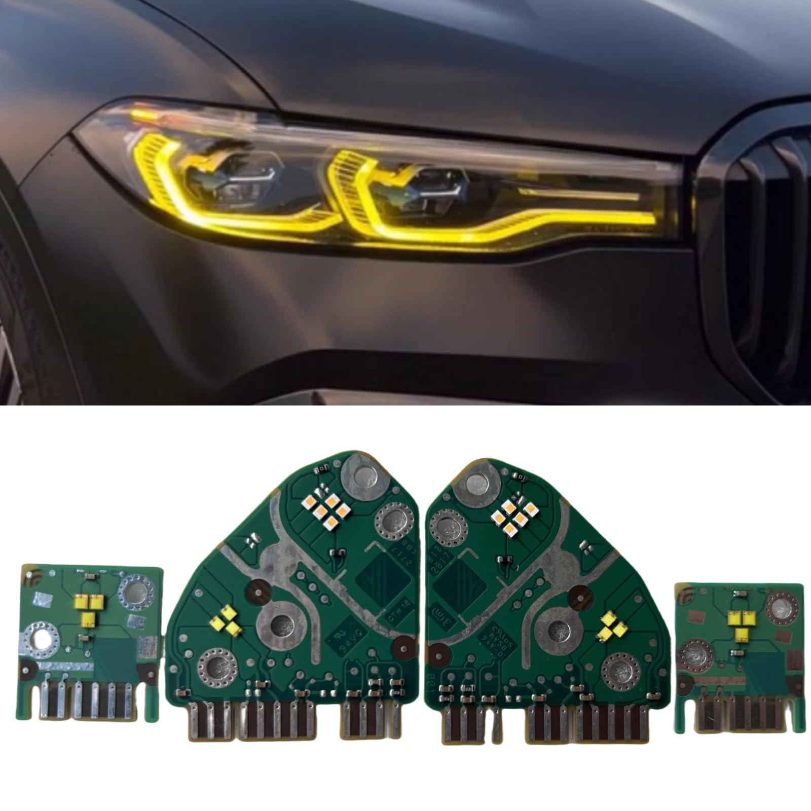 Amazon.com: Generic Yellow DRL LED Boards Set Fit For 2019 2020