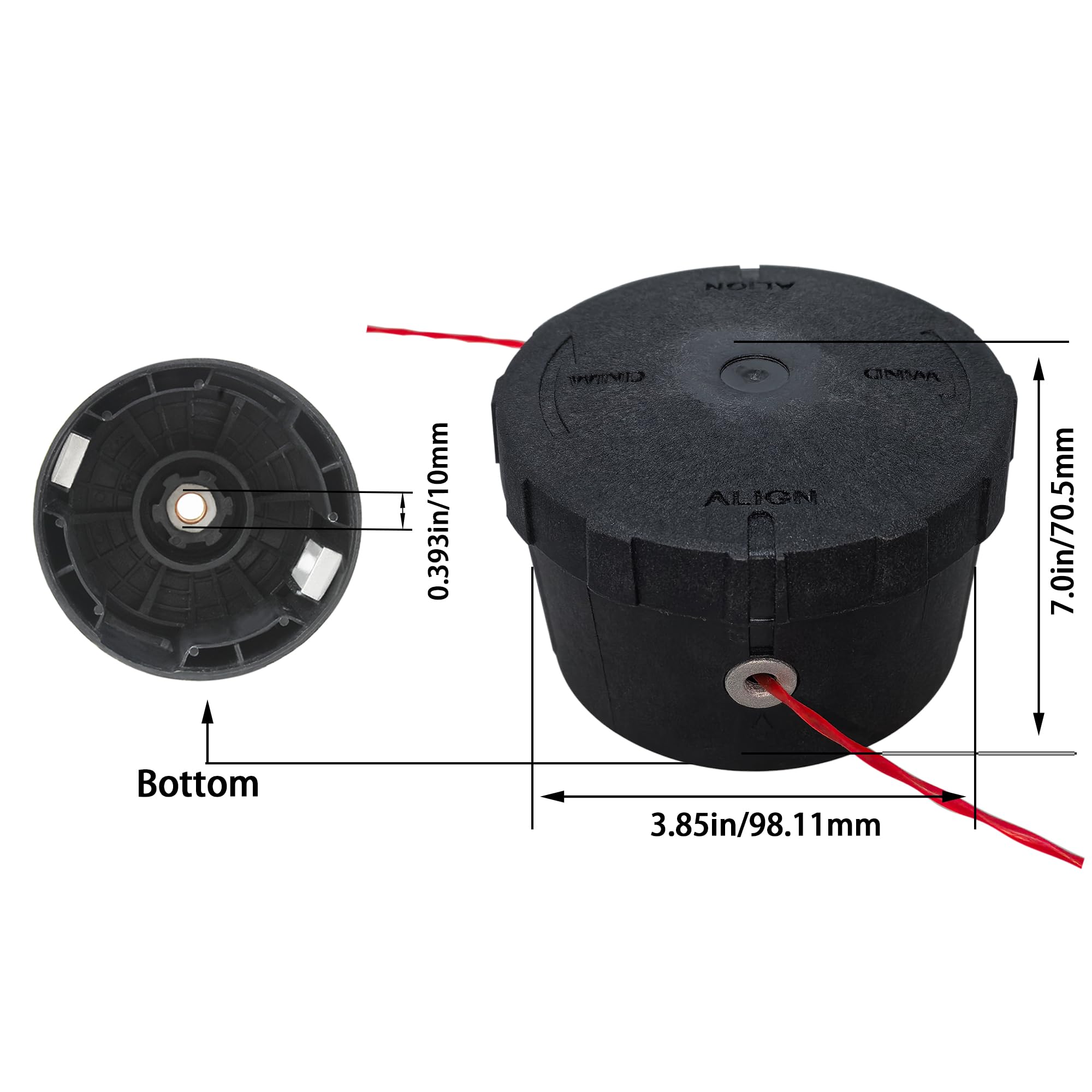 Amazon.com: String Trimmer Head Replacement for Milwau-kee