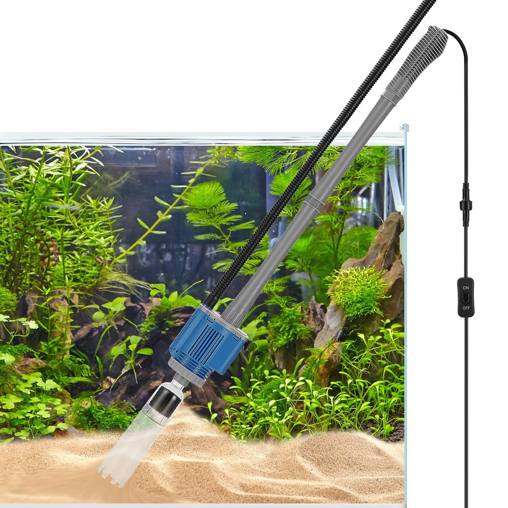 Mcbean Aquarium Gravel Cleaner, Fish Tank Vacuum Cleaner, Aquarium Siphon Vacuum Cleaner Set, For Remove Dirt, Change Water, Wash Sand, Water Shower, Water Circulation