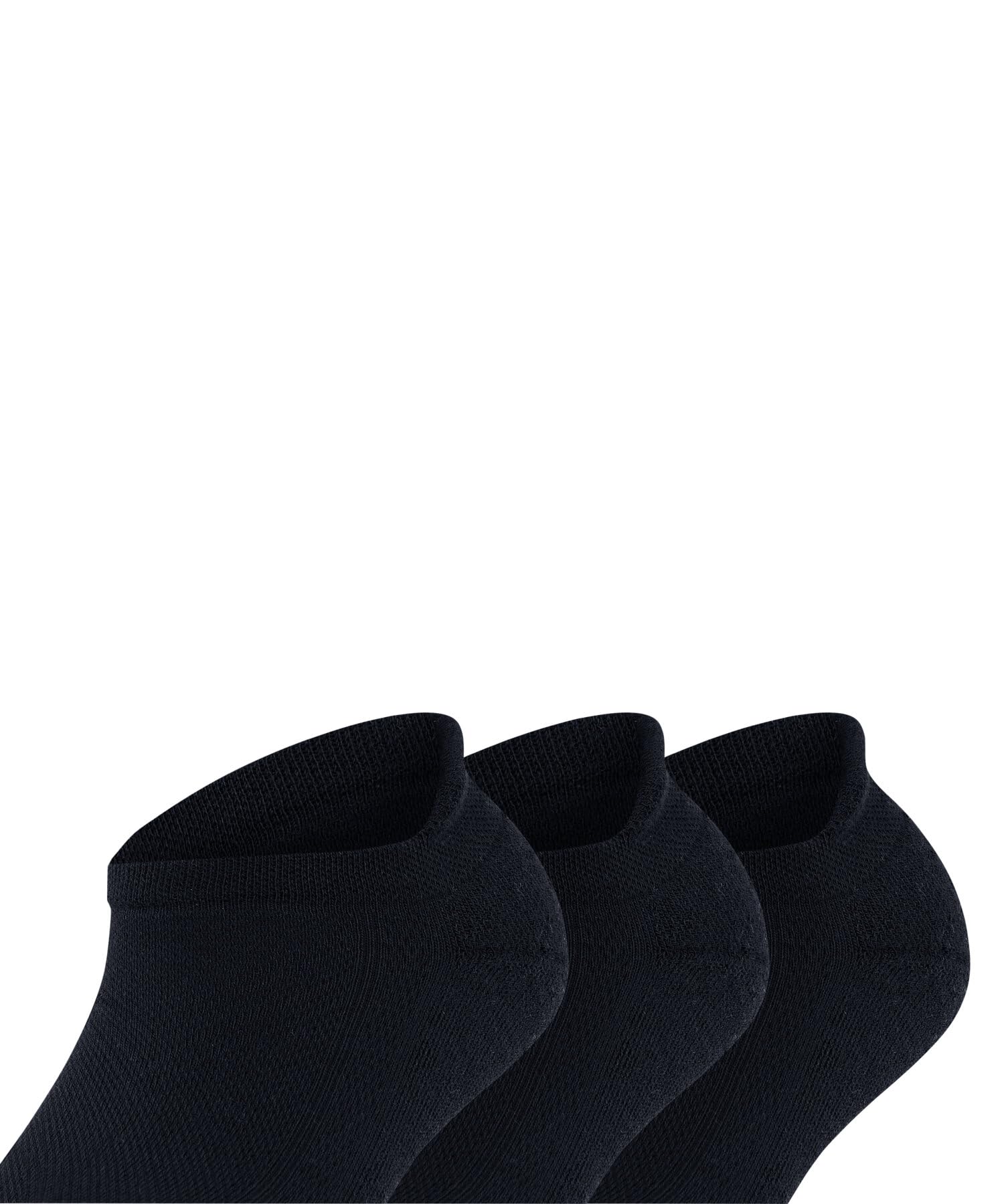 Falke unisex adulto Cool Kick Sneaker 3-Pack calzini corti traspiranti filo funzionale imbottitura leggera suola felpata rinfrescanti cucitura piatta sulla punta sportivi confezione di 3 paia | con suola ultraleggera in feltro