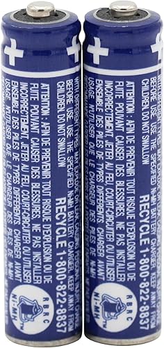 Miniatura 2 de Cerepros Paquete de 2 baterías BK-30AAABU de 1.2 V 300 mAh para Panasonic KX-TGDA50 KX-TGD530 KX-TGD630 KX-TGD632 KX-TGDA63 W KX-TGD860 W KX-TGD864 W