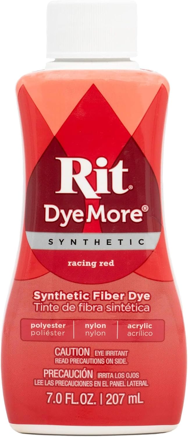 Amazon.com: Rit Dye More Synthetic 7oz-Racing Red, Other, Multicoloured