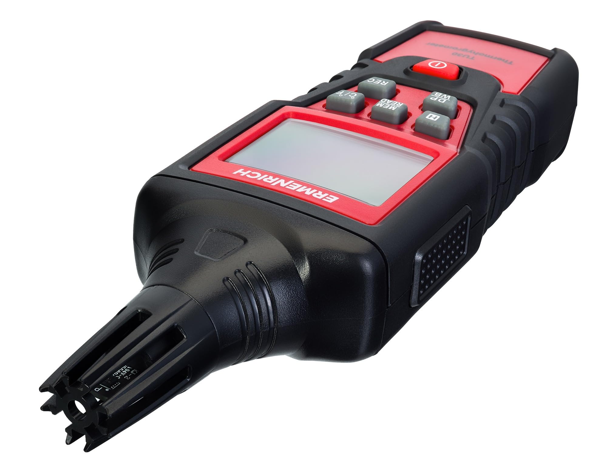 Wett TU30 Hygrometer-Thermometer, Temperatur- und Feuchtigkeitsmessgerät Innen/Außen, Taupunkt, farbiges LCD-Display, Min/Max-Speicher, automatische Abschaltung, schnelle Messung, °C/°F