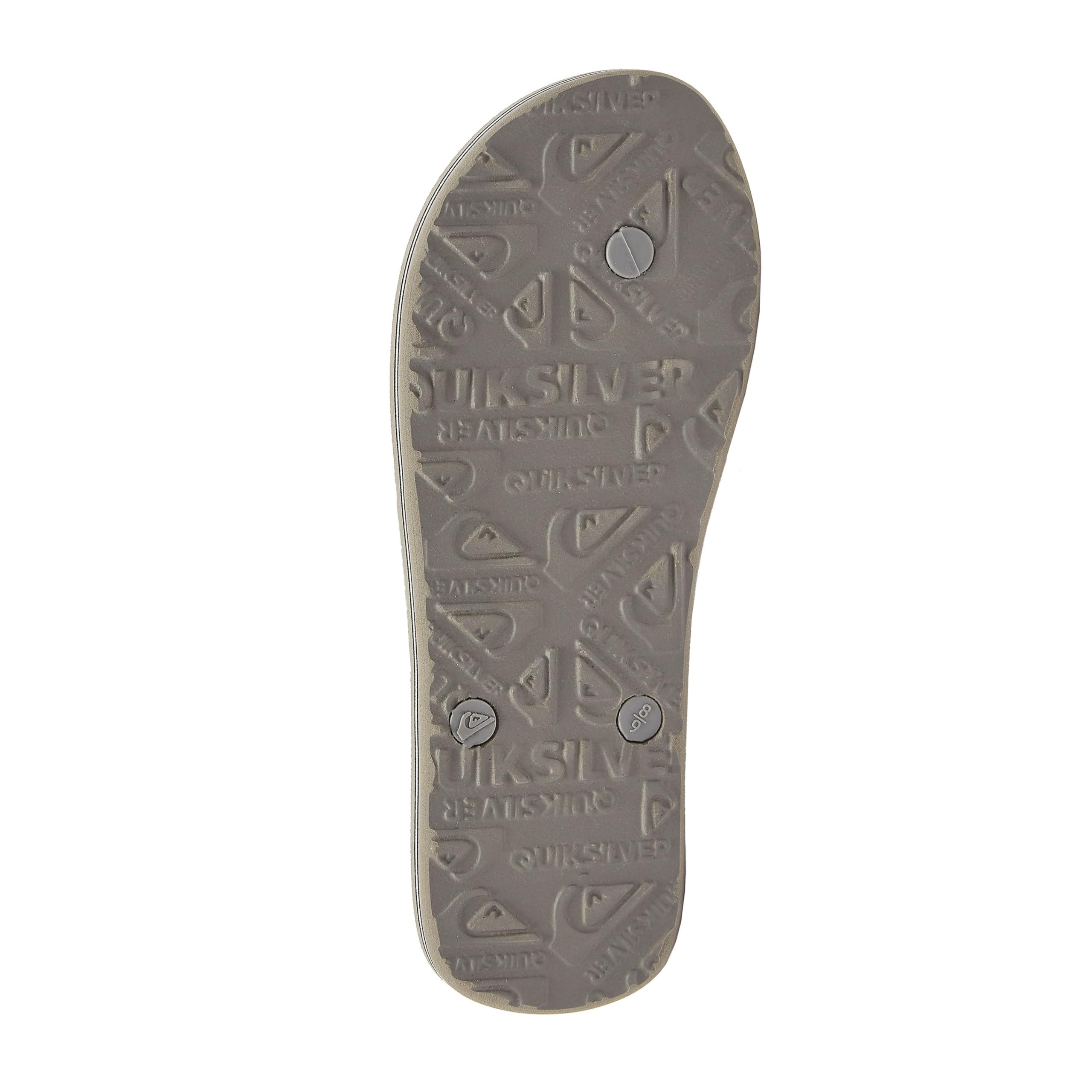 Quiksilver Men's Molokai Sandal, Grey, 11 M US
