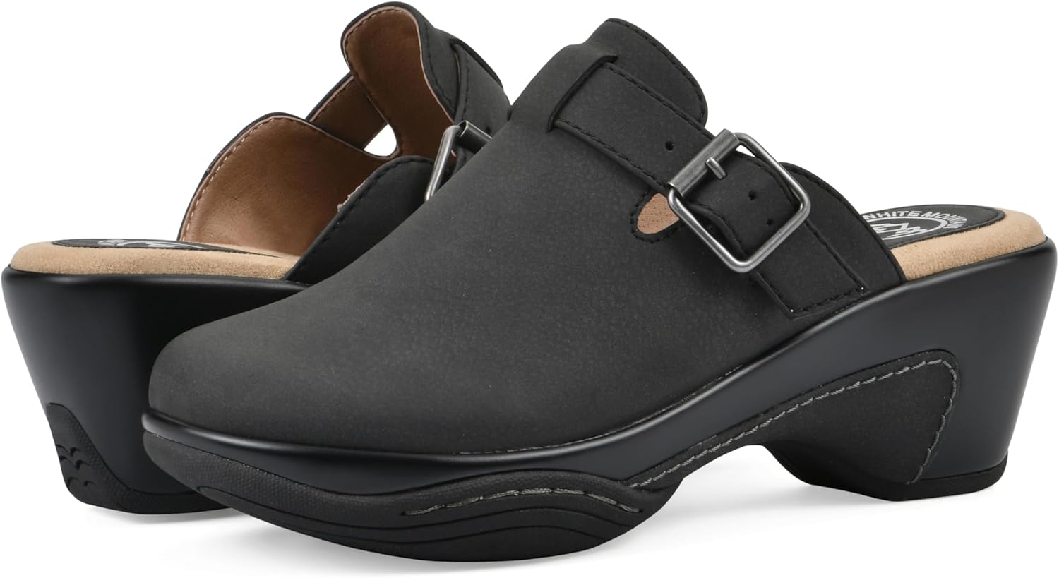 White Mountain Women's Viewed Heeled Clog - Image 3