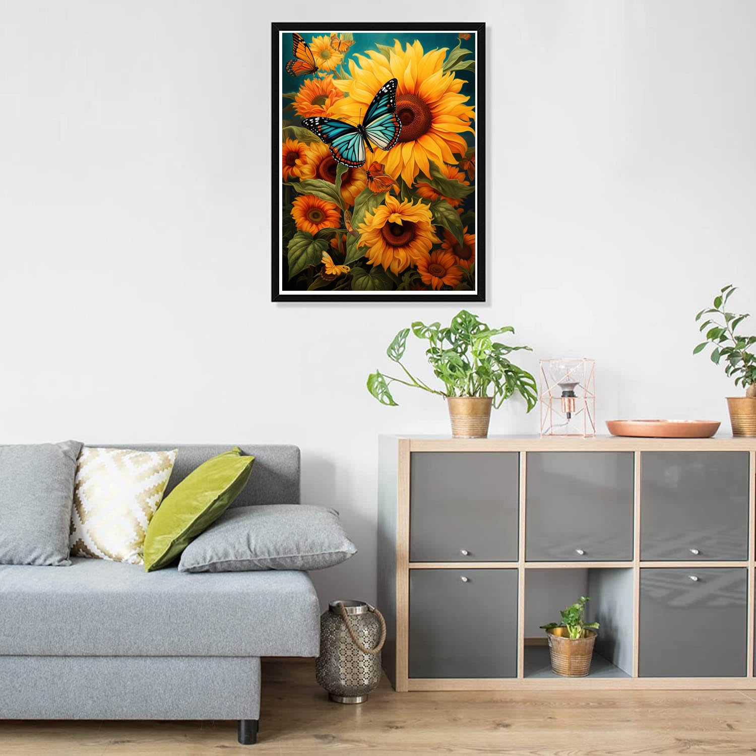 Pavemlo Kit Completo Diamond Painting 5D – Farfalla Stellata – Pittura Diamanti Fai Da Te Con Strass – Arte Mosaico Murale Per Decorazione Casa (30x40cm) - 3