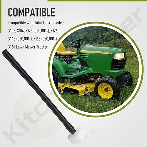 Miniatura 4 de KitchenKipper GY21567 - Pastilla de combustible compatible con tractor de cortacésped JohnDee-re, compatible con los modelos E100 E110 E120 E130