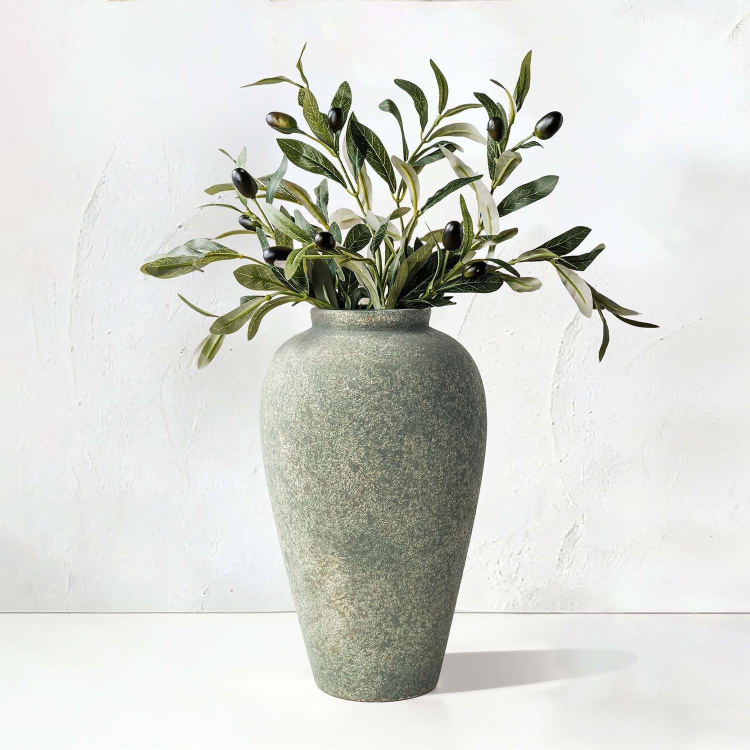 Amazon.com: Ceramic Flower Vase Home Decor - 9.2 inch Large