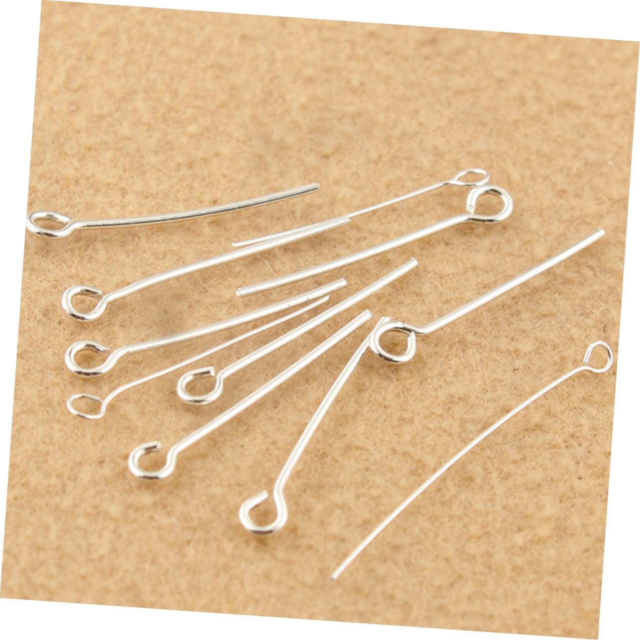 Lurrose 200pcs Stainless Steel for Jewelry Making and Tarnish-Resistant for Necklaces Bracelets and Earrings