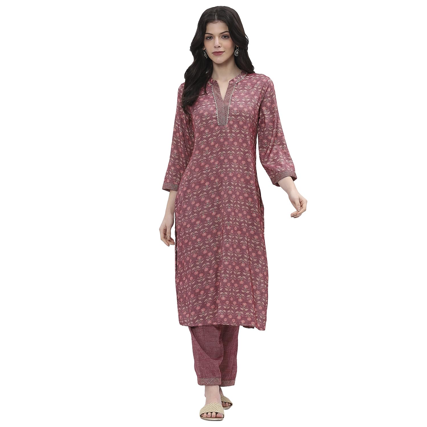rangriti Women's Rayon Printed Kurta Set-picture-8