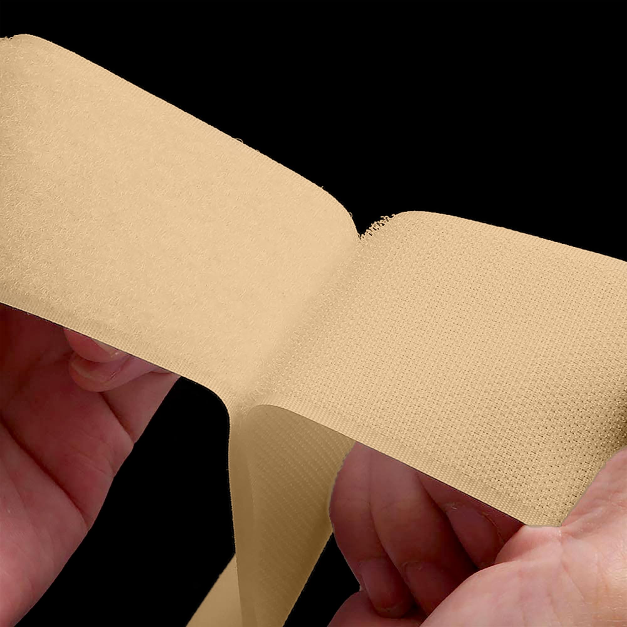 Cinta de beige de 2 pulgadas, cinta autoadhesiva de 10 yardas, cierre resistente, ideal para fijar ventanas, alfombras, proyectos de bricolaje, manualidades, hogar, oficina