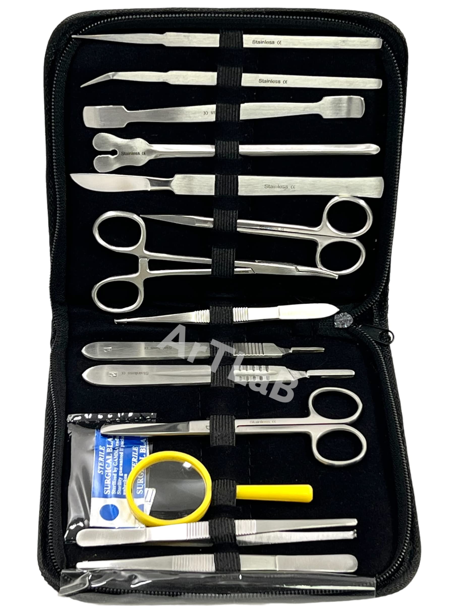 Dissection Kit for Students - Premium Stainless Steel -7 Dissection Kit for Students - Premium Stainless Steel -7