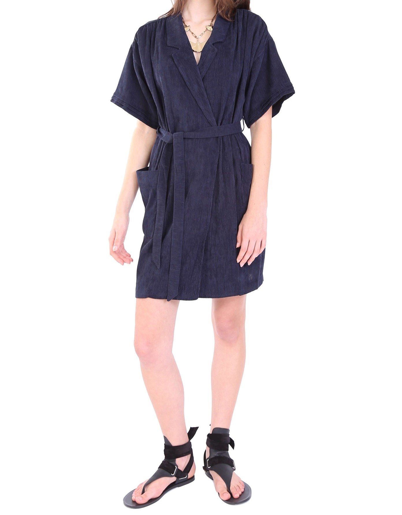 INTROPIA Women's Dress Blue Blue