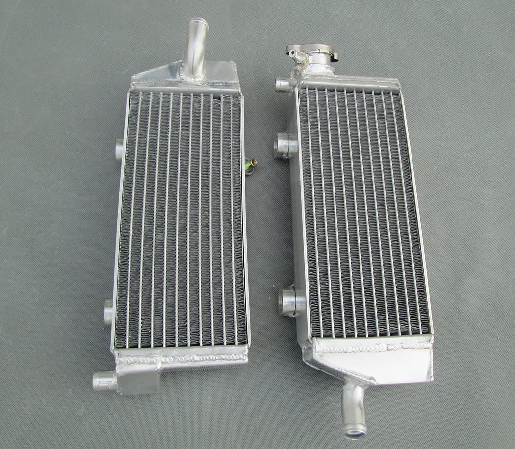 GPI RACING Radiatore in alluminio sinistro+destro compatibile con K T-M 250/450/505 SX-F/SXF 2008 2009 2010 2011