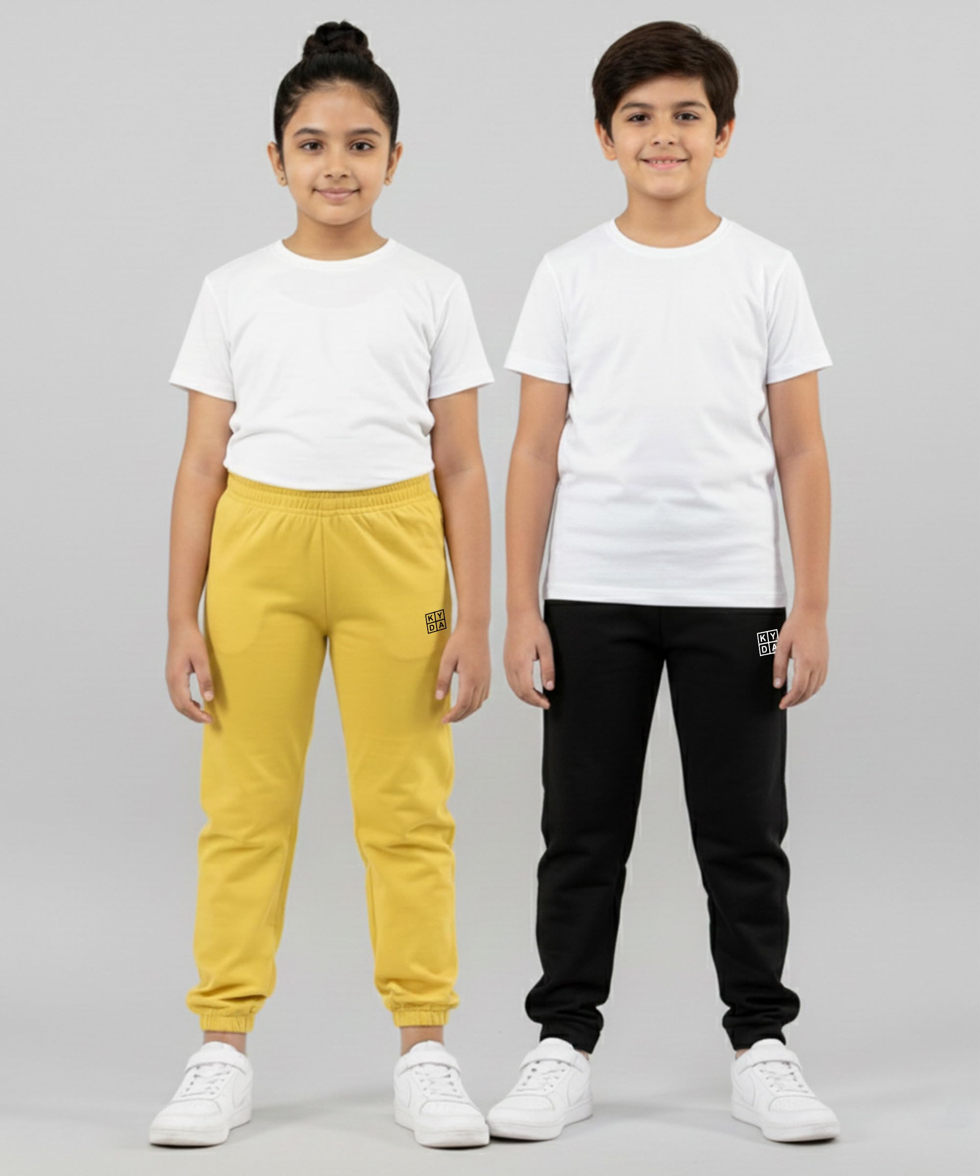 KYDA Kids Pantalones de chándal unisex para niños