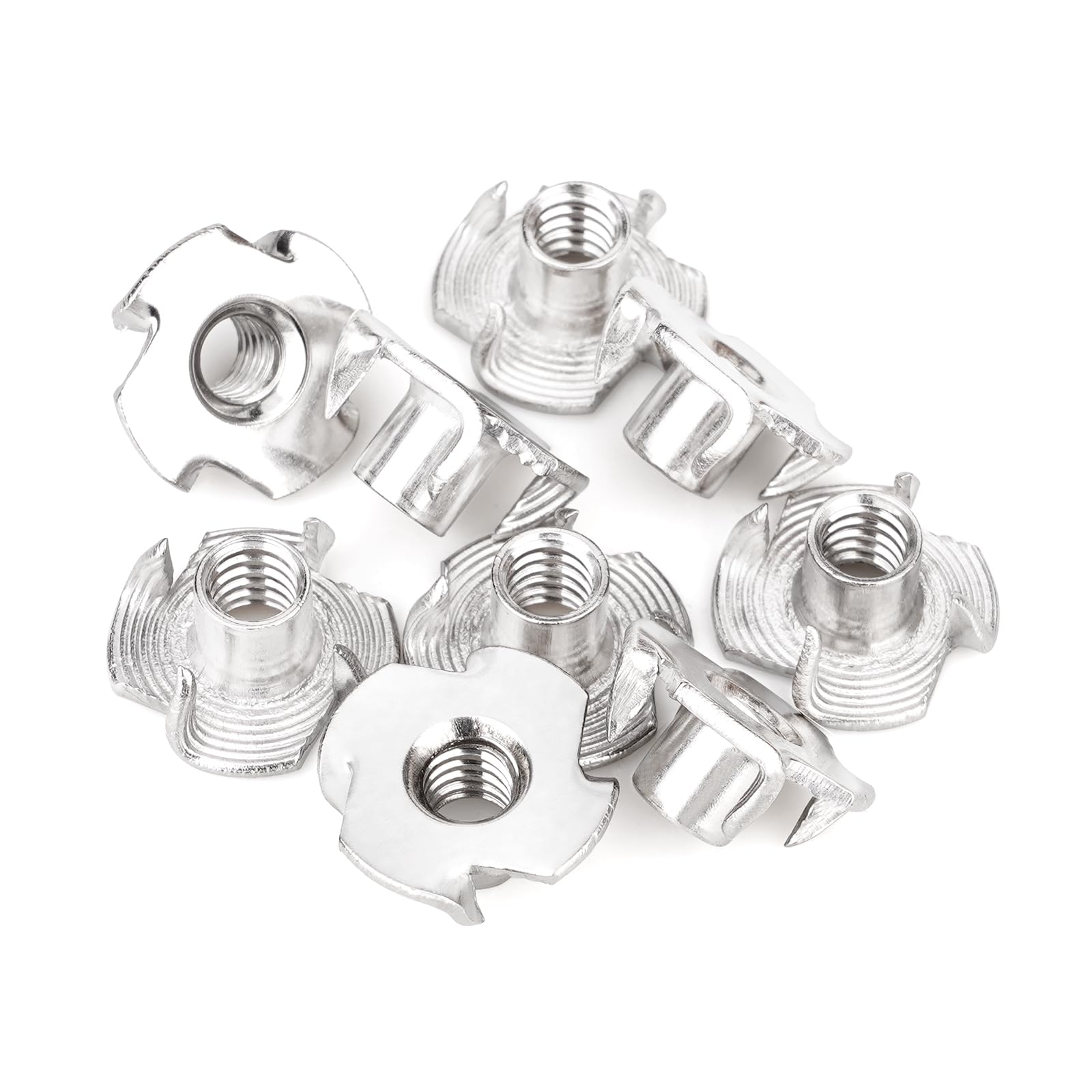 Zinc-Plated T-Nuts - 100 Pack -12