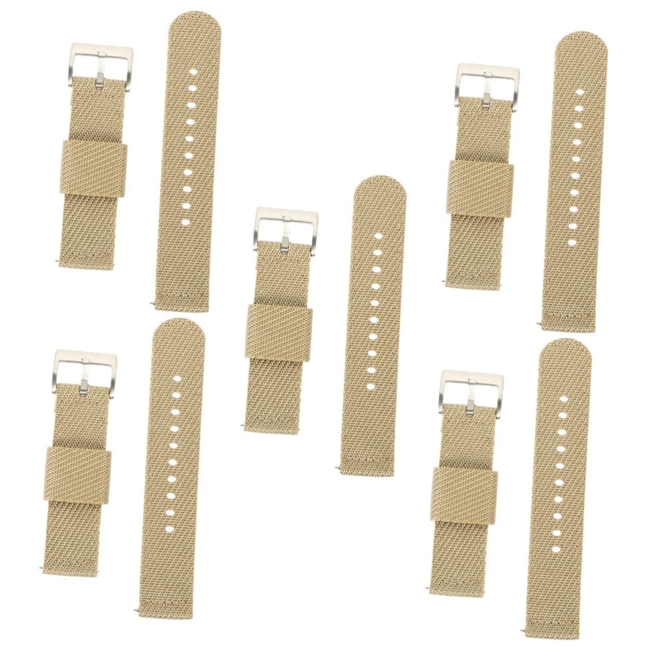 HEMOTON Bracelet En Nylon 4 Pièces Montre Miss En Nylon À Tisser