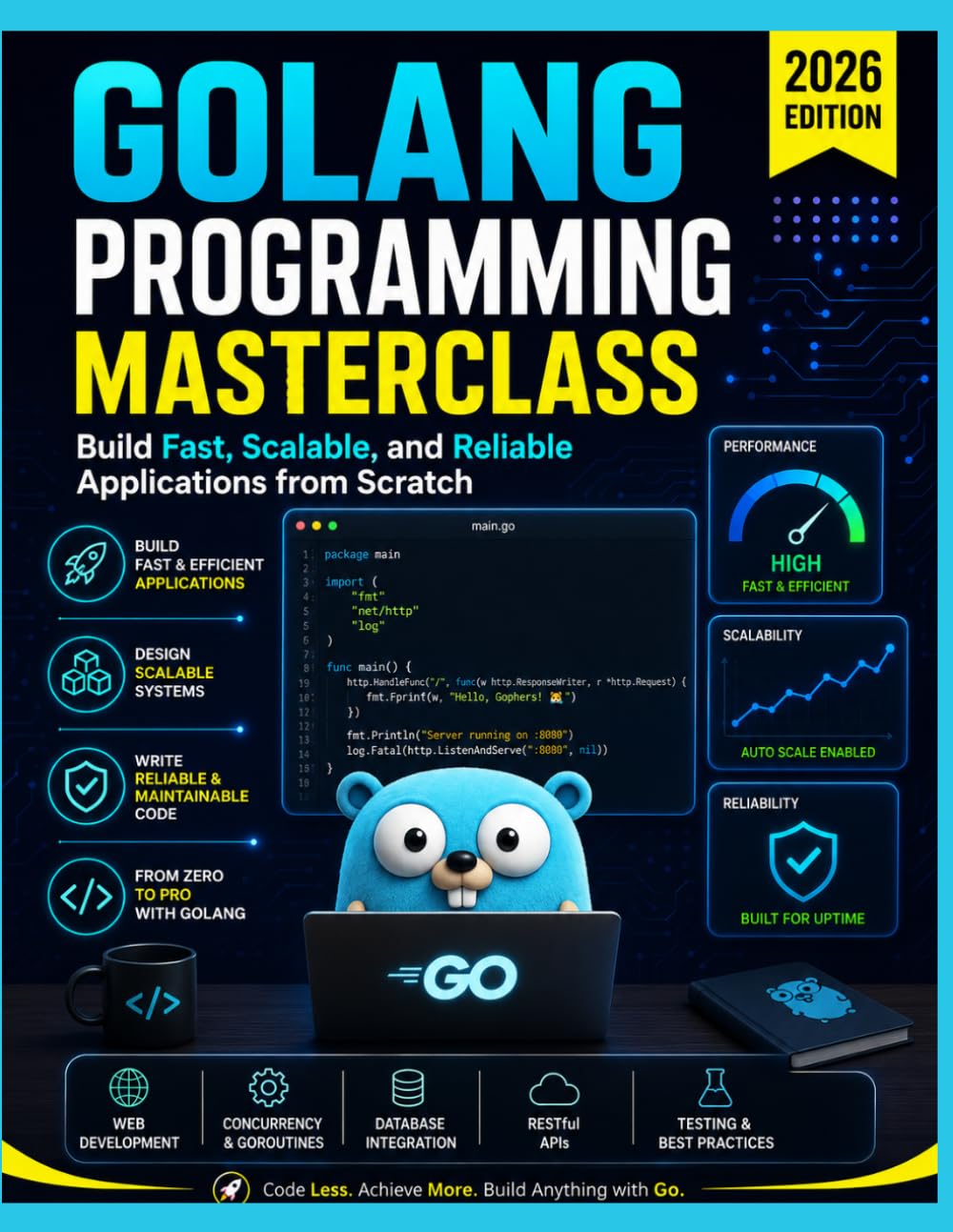 Golang Programming Masterclass : Build Fast, Scalable, and Reliable Applications from Scratch