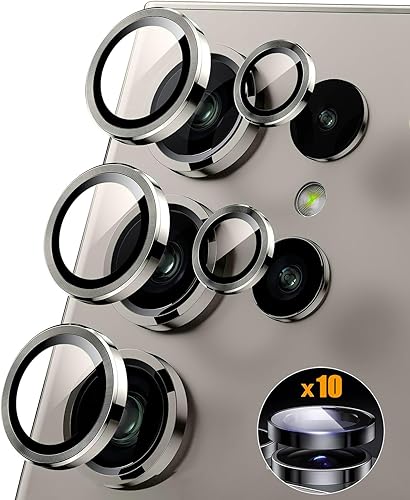 Miniatura 18 de Protector de lente de cámara para Samsung Galaxy S26 Ultra 5G 2026, protector de pantalla de lente de vidrio templado 9H, cubierta de cámara ultra