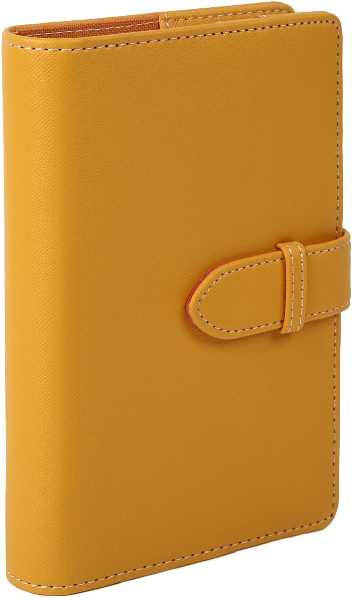 MonoBoxPastel Bible-Size Personal Organizer / Planner, Starter Set With 10 Items Yellow