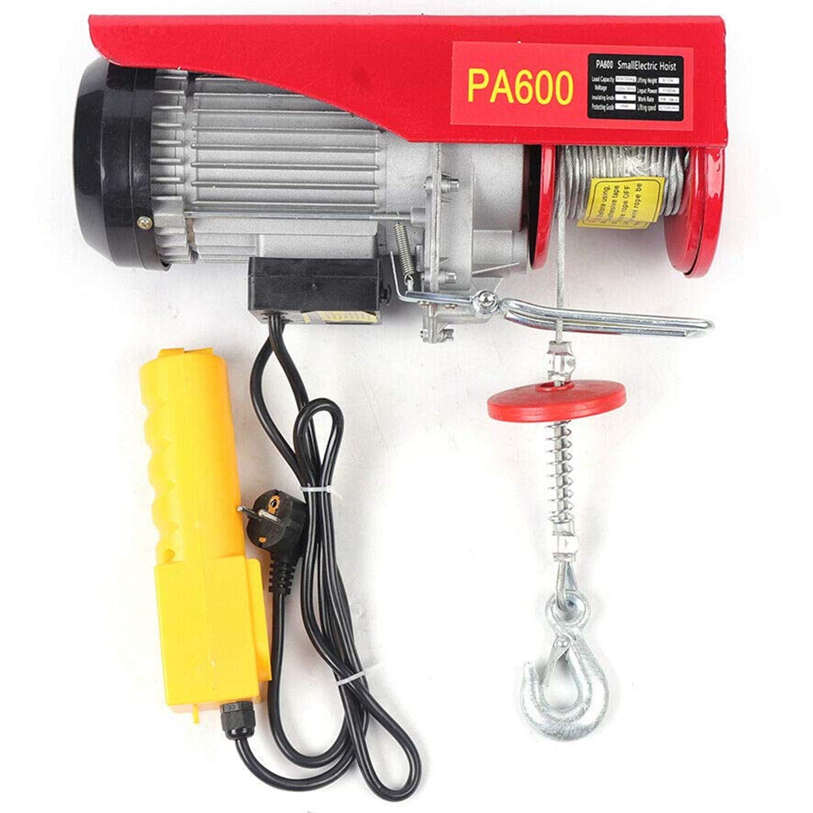 Buy Electric Hoist Winch Lifting Engine,1200W Overhead Wire Hoist Winch