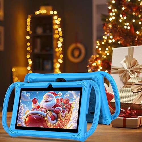 Miniatura 7 de PRITOM Tabletas para niños de 7 pulgadas, 32 GB, tamaño perfecto para tableta infantil con funda sin cremallera, WiFi, cámara dual, educación,