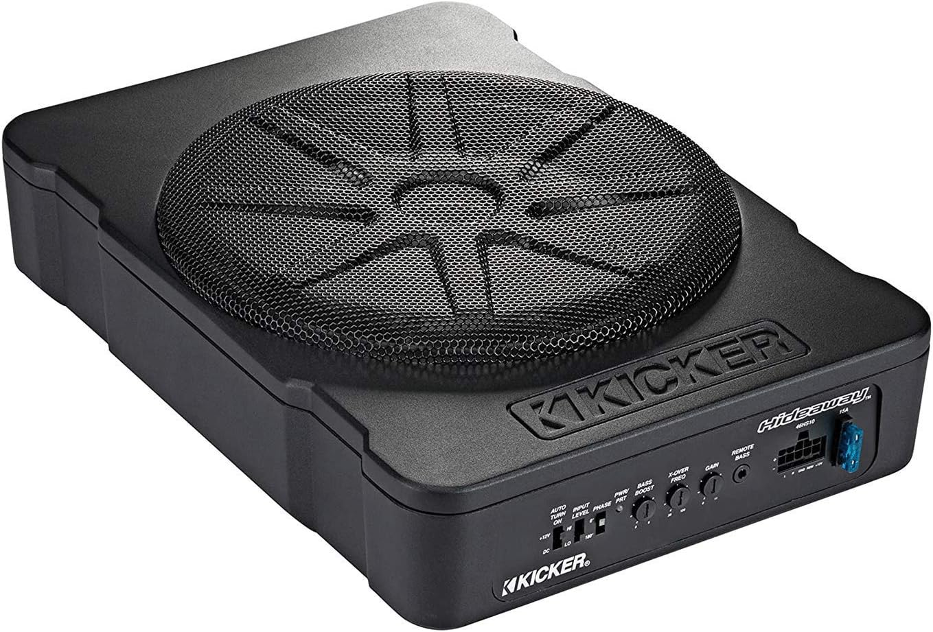 Kicker HS10 10" Hideaway Powered Subwoofer Electronics