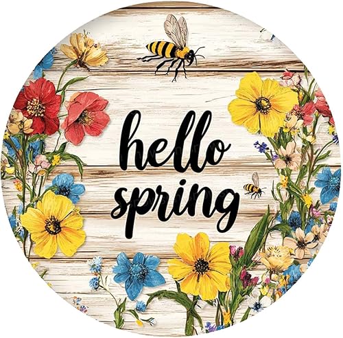 Miniatura 20 de Snowsun Letrero de hojalata Beeline para motor de gasolina y aceite, letreros redondos retro de metal para valla al aire libre, patio, decoración