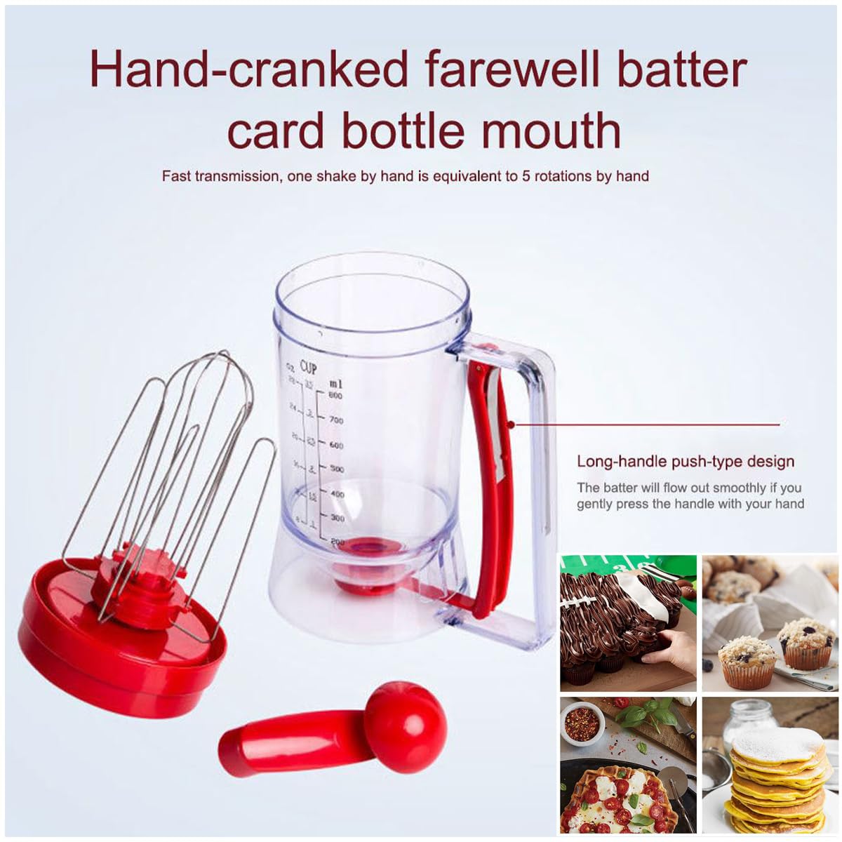 Amazon.co.jp: パンケーキ生地ディスペンサーバッターディスペンサー